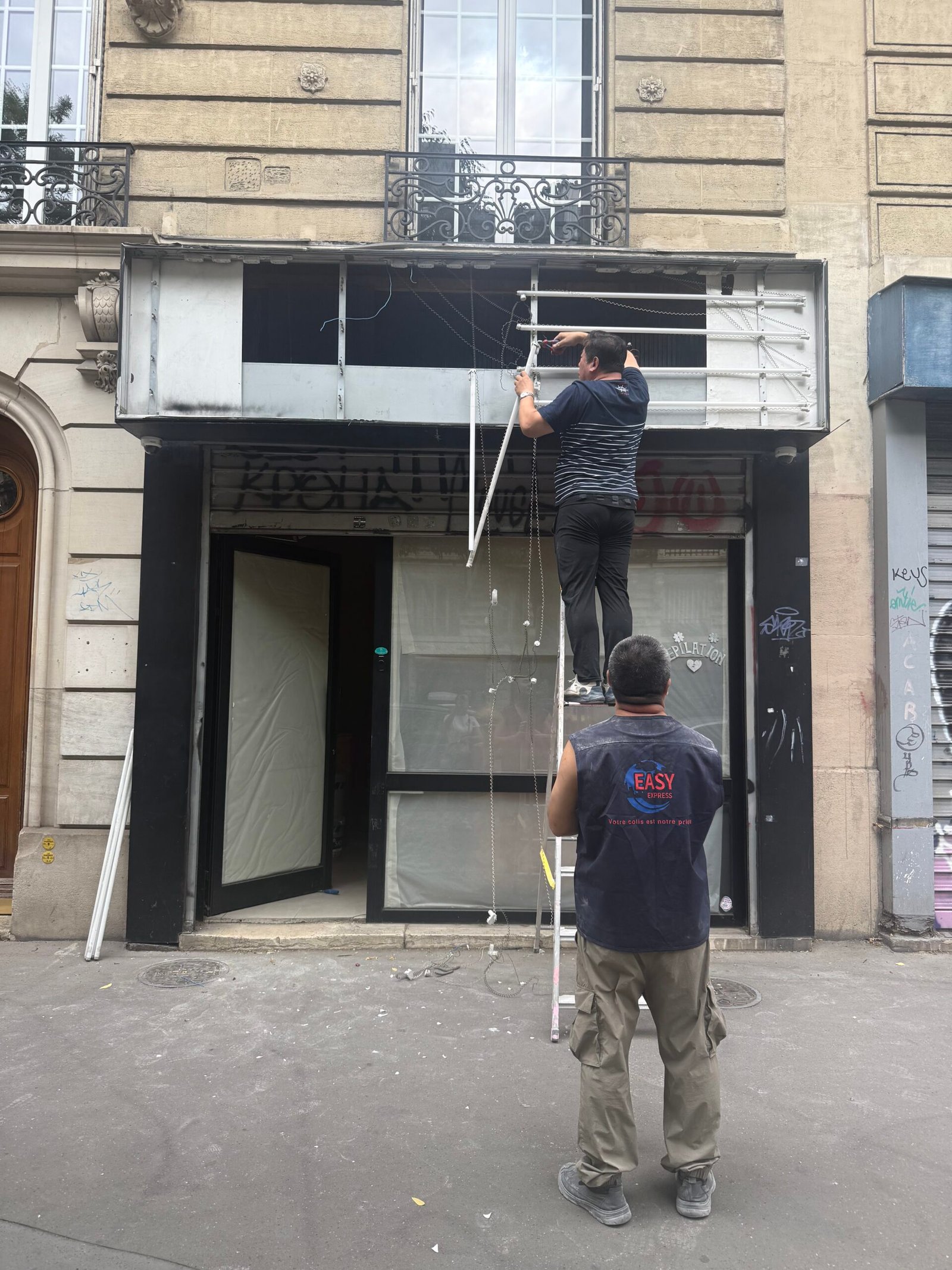 Retrait enseigne